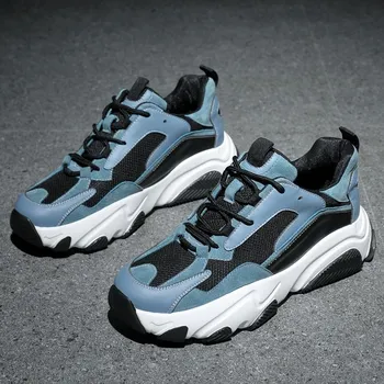 Fashion 2024 Autumn New Hot Men s Fashion Sports Shoes Increase Ins Breathable Comfortable Trendy Shoes Trend Casual Running Shoes21 38 белый