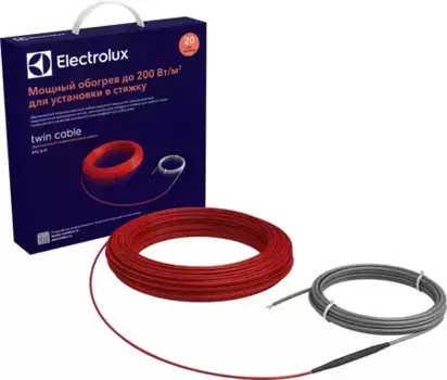 Электрический теплый пол «Electrolux» Twin Cable ETC 2-17-300