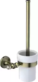 Ёршик для унитаза «Art&Max» Antic Crystal AM-E-2681SJ-Br на стену бронза/белый