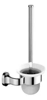 Ёршик для унитаза «Art&Max» Ovale AM-E-4081 на стену хром