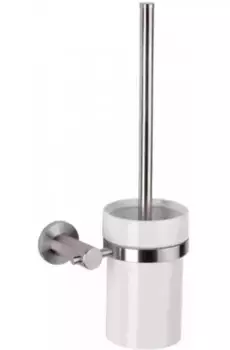 Ёршик для унитаза «Remer» Minimal Inox MI66INOXCR на стену матовый хром