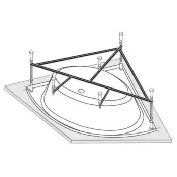 Каркас для ванны «Vagnerplast» 140/140