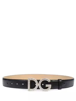 Ремень кожаный DOLCE & GABBANA