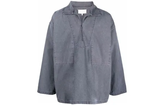 Рубашка мужская синяя Maison Margiela, синий