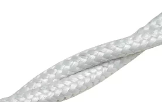 30978052 Провод витой хлопковая оплетка 3X1mm, белый (упак. 50 м) Fontini