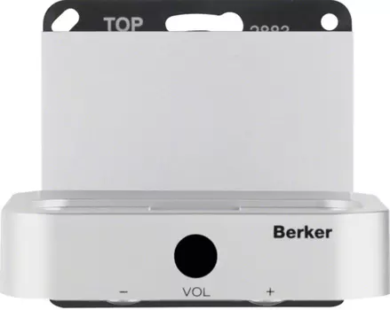 28837003 DOCKINGSTATION, K.5, цвет: алюминиевый Berker