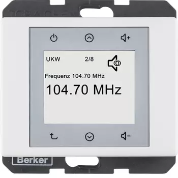 28840069 RADIO TOUCH, Arsys, цвет: полярная белезна Berker