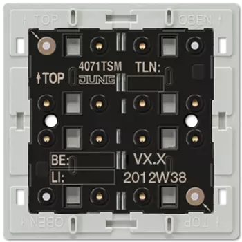 4071TSM KNX кнопочный модуль «стандарт», 1 группа