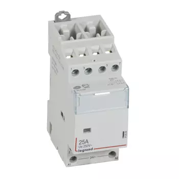 412509 CX3 Контактор 24V 2НО+2НЗ 25А Legrand