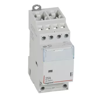 412510 CX3 Контактор 24V 4НО 25А Legrand