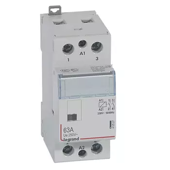 412527 CX3 Контактор 230V 2НО 63А Legrand
