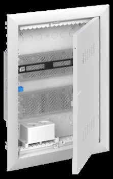 2CPX031390R9999 Шкаф мультимедийный с дверью с вентиляционными отверстиями и DIN-рейкой UK620MV (2 ряда) UK600 ABB