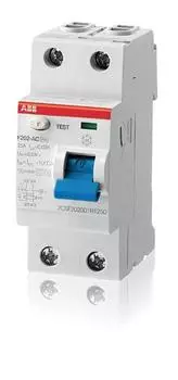 2CSF202001R0160 Выкл.диф.тока 2мод. F202 AC-16/0,01, ABB