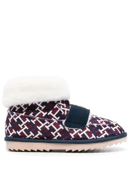 Tommy Hilfiger слиперы с монограммой, красный