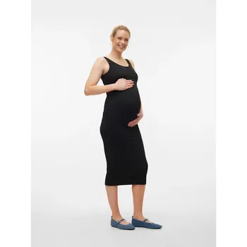 Платье Vero Moda Misa Seamless Maternity midi, черный