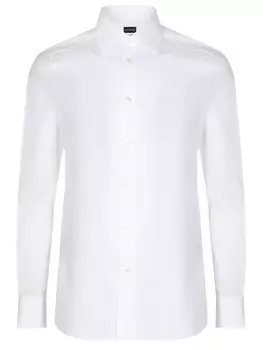 Рубашка хлопковая tailored fit ZEGNA