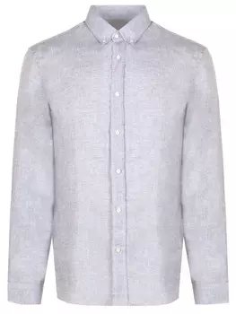 Рубашка Leisure Fit льняная BRUNELLO CUCINELLI