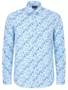 Рубашка Regular Fit хлопковая