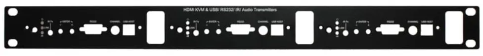 Панель SC&T TPN003BT монтажная панель 19"(1U), для установки трех передатчиков HKM02BT