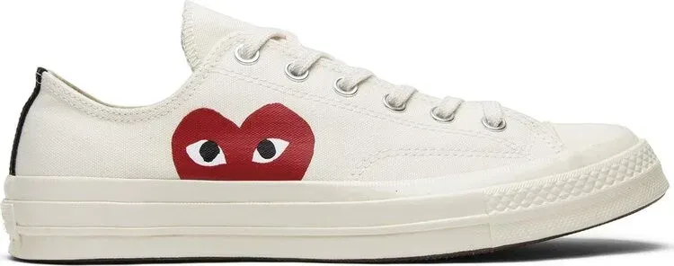 Кроссовки Converse Comme des Garons x Chuck 70 Ox Play, белый