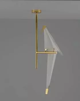 Светильник подвесной светодиодный Moderli V3076-1CL origami Birds 1*LED*6W