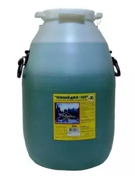 Теплоноситель Теплый дом ЭКО -30*C 50кг, на основе пропиленгликоля (пищевой)