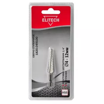 Сверло ступенчатое ELITECH