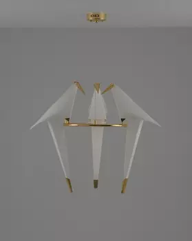 Светильник подвесной светодиодный Moderli V3071-3PL origami Birds 3*LED*6W