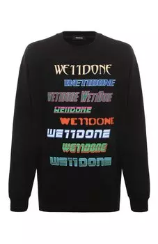 Хлопковый лонгслив We11done