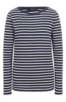 Хлопковый лонгслив Weekend Max Mara