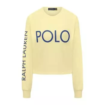 Хлопковый лонгслив Polo Ralph Lauren