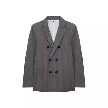 Хлопковый пиджак Emporio Armani