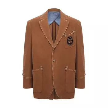 Хлопковый пиджак Gucci