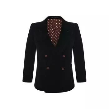 Хлопковый пиджак Gucci