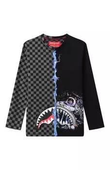 Хлопковый лонгслив Sprayground