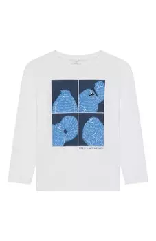 Хлопковый лонгслив Stella McCartney