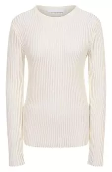 Хлопковый пуловер Helmut Lang