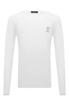 Хлопковый лонгслив Versace