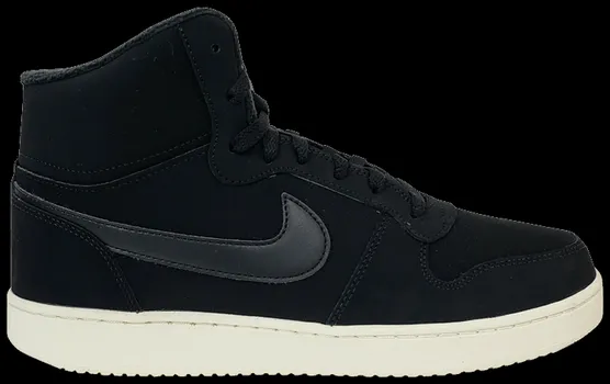Кроссовки Nike Wmns Ebernon Mid SE 'Black', черный