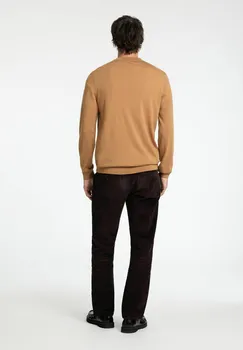 Джемпер SLHTRAY CREW NECK Selected Homme, коричневый