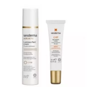 Sesderma - Набор для сияния кожи: эмульсия SP50, 50 мл + крем-контур вокруг глаз, 15 мл