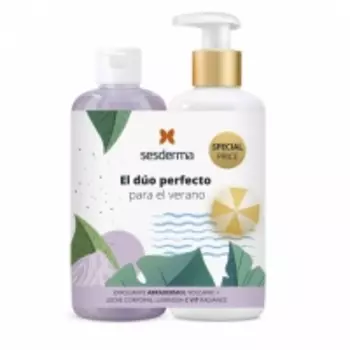 Sesderma - Набор (молочко для тела C-Vit, 250 мл + отшелушивающий скраб Abradermol, 250 мл)