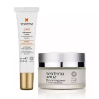 Sesderma - Набор "Увлажнение и сияние": крем-контур вокруг глаз 15 мл + крем 50 мл