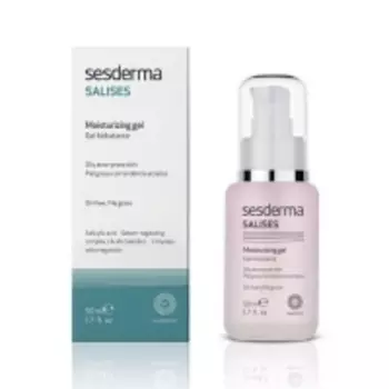 Sesderma Salises Moisturizing Gel - Увлажняющий гель для смешанной и жирной кожи, 50 мл