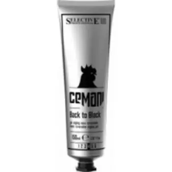 Selective Cemani Back to Black - Гель для укладки со смываемым черным пигментом, 150 мл