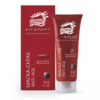 Silapant Anti-age - Скраб-маска для лица с пантами марала, 75 мл