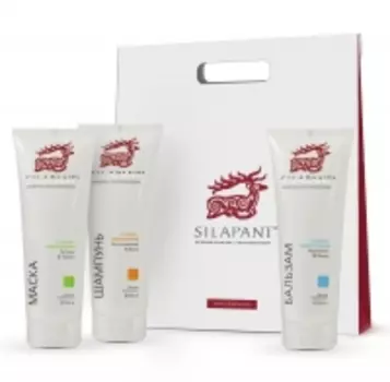 Silapant - Подарочный набор уходовых средств для волос, 3 х 250 мл