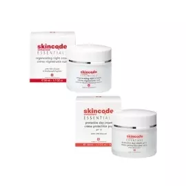 Skincode - Набор Защитный дневной крем spf 12, 50 мл + Восстанавливающий ночной крем 50 мл