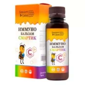 Smart Bee - Иммуно-бальзам "Смартик" 3+, 100 мл