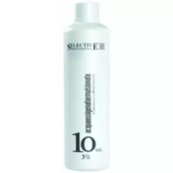 Selective Oligomineral Acqua Ossigenata Emulsionata 10 vol - Оксигент 3% для олигоминеральной крем-краски, 1000 мл